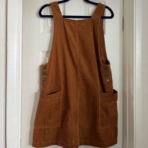 Urban Outfitters Cord Overall Dress